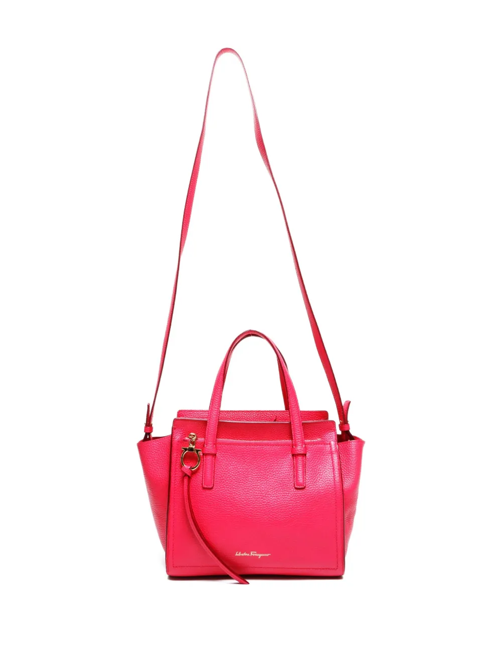 Pre-owned Ferragamo 2015-2024 Two-way Handbag In Pink