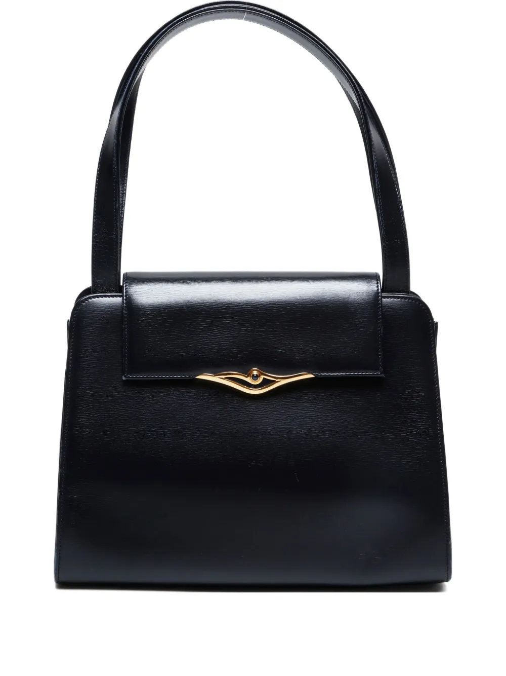 Cartier 1980-2000s leather top-handle handbag - ブラック Cartier 1980-2000s leather top-handle handbag - ブラック