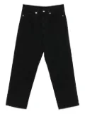 Nine In The Morning straight-leg button-fly jeans - Black