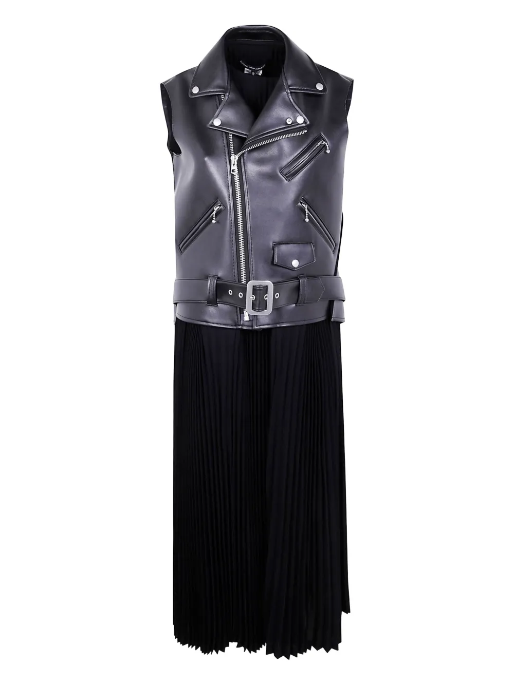 Junya Watanabe biker maxi dress | Black | Image 1