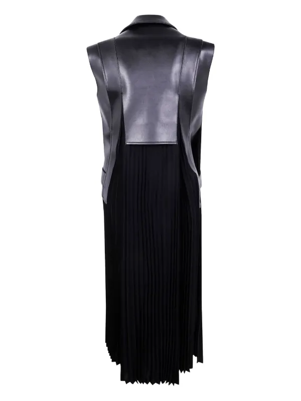 Junya Watanabe Biker Maxi Dress | Black | FARFETCH