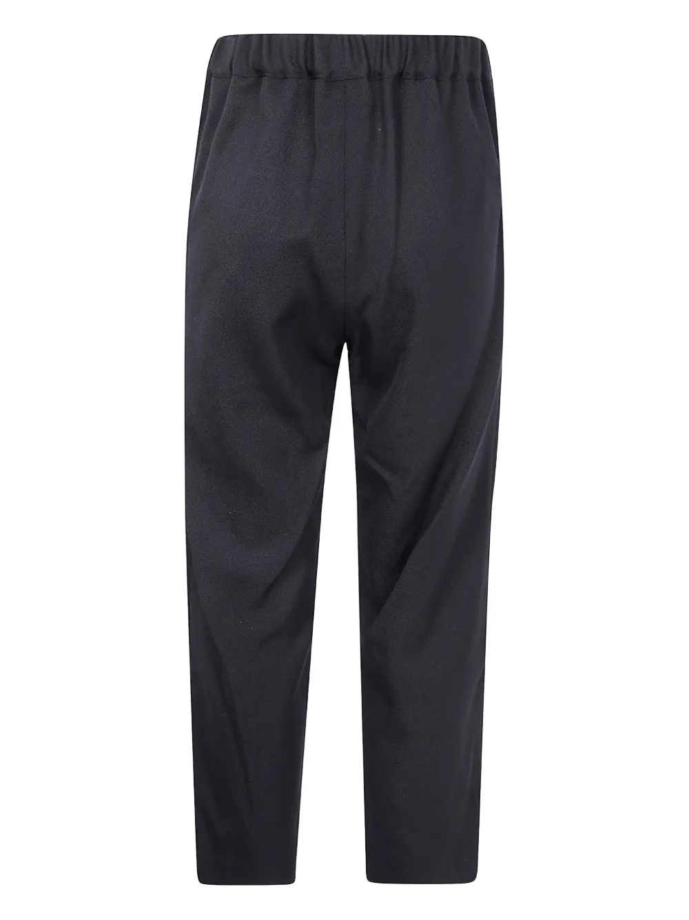 Comme Des Garçons Comme Des Garçons elastic-waist wool trousers - Zwart