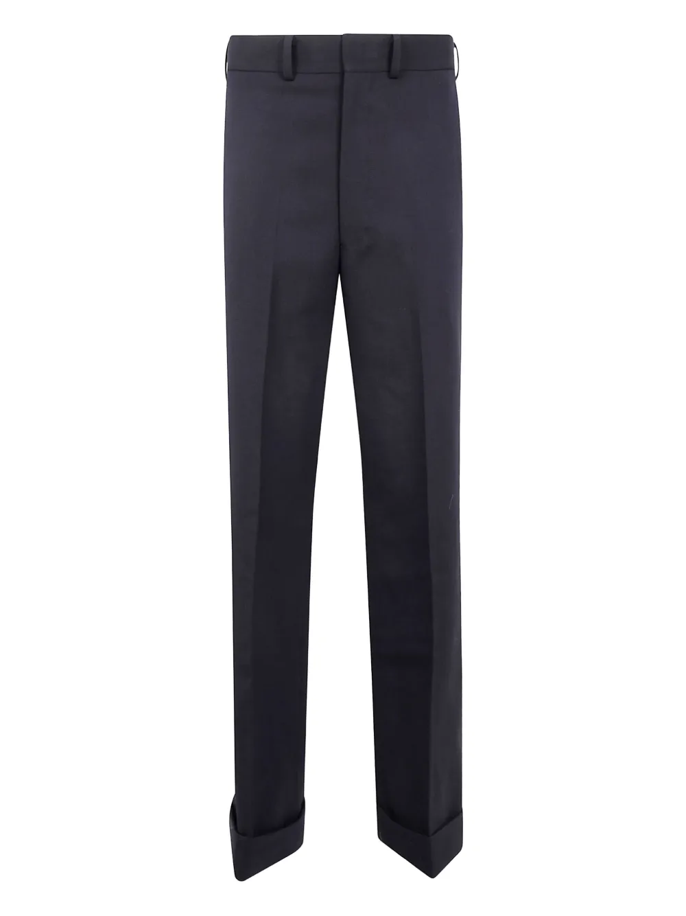 Junya Watanabe pleated cuffed trousers | Black | Image 1