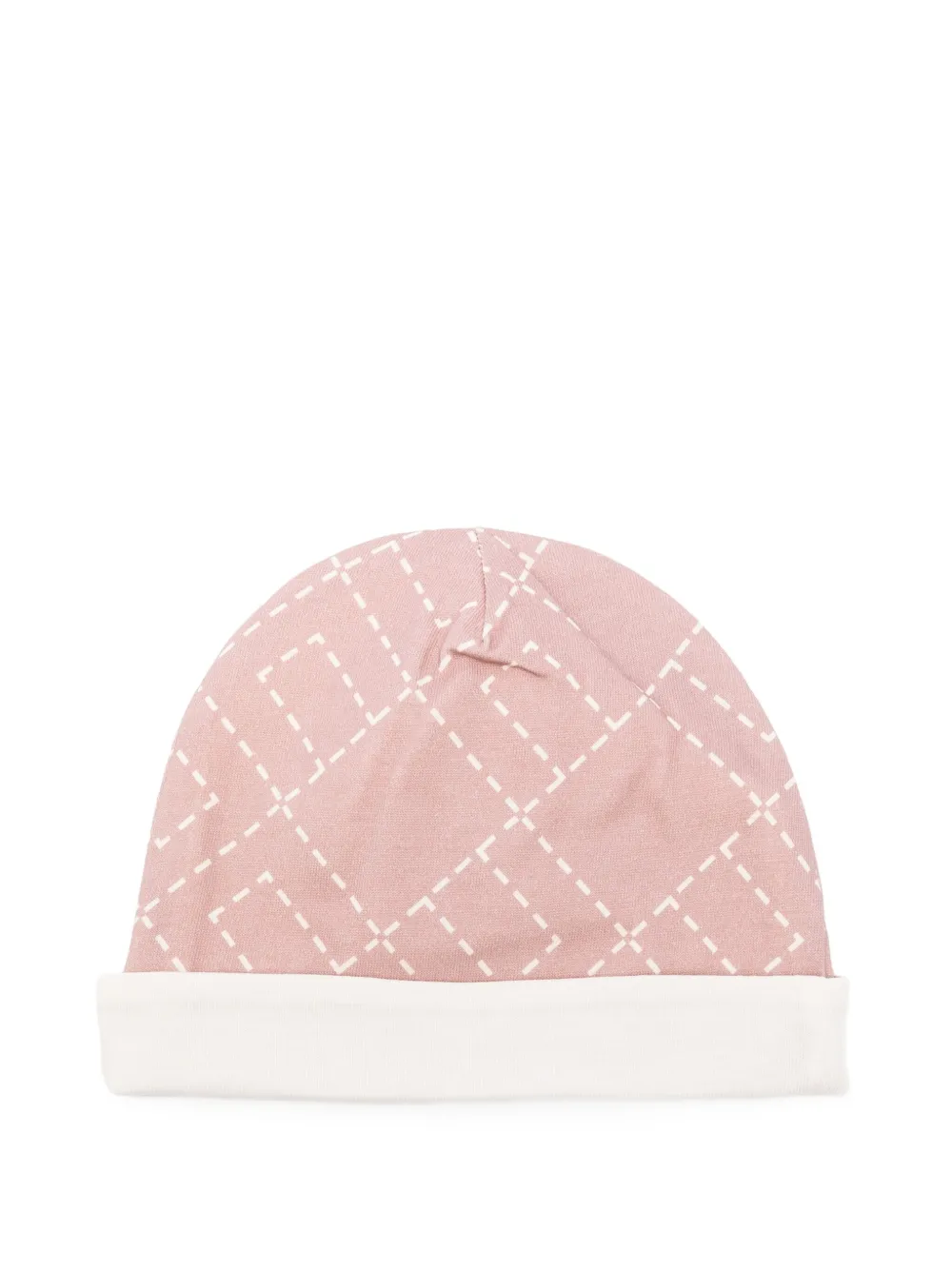 Elisabetta Franchi Kids patterned beanie | Pink | Image 1