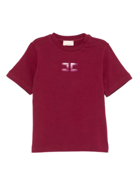 Elisabetta Franchi Kids playera con logo estampado