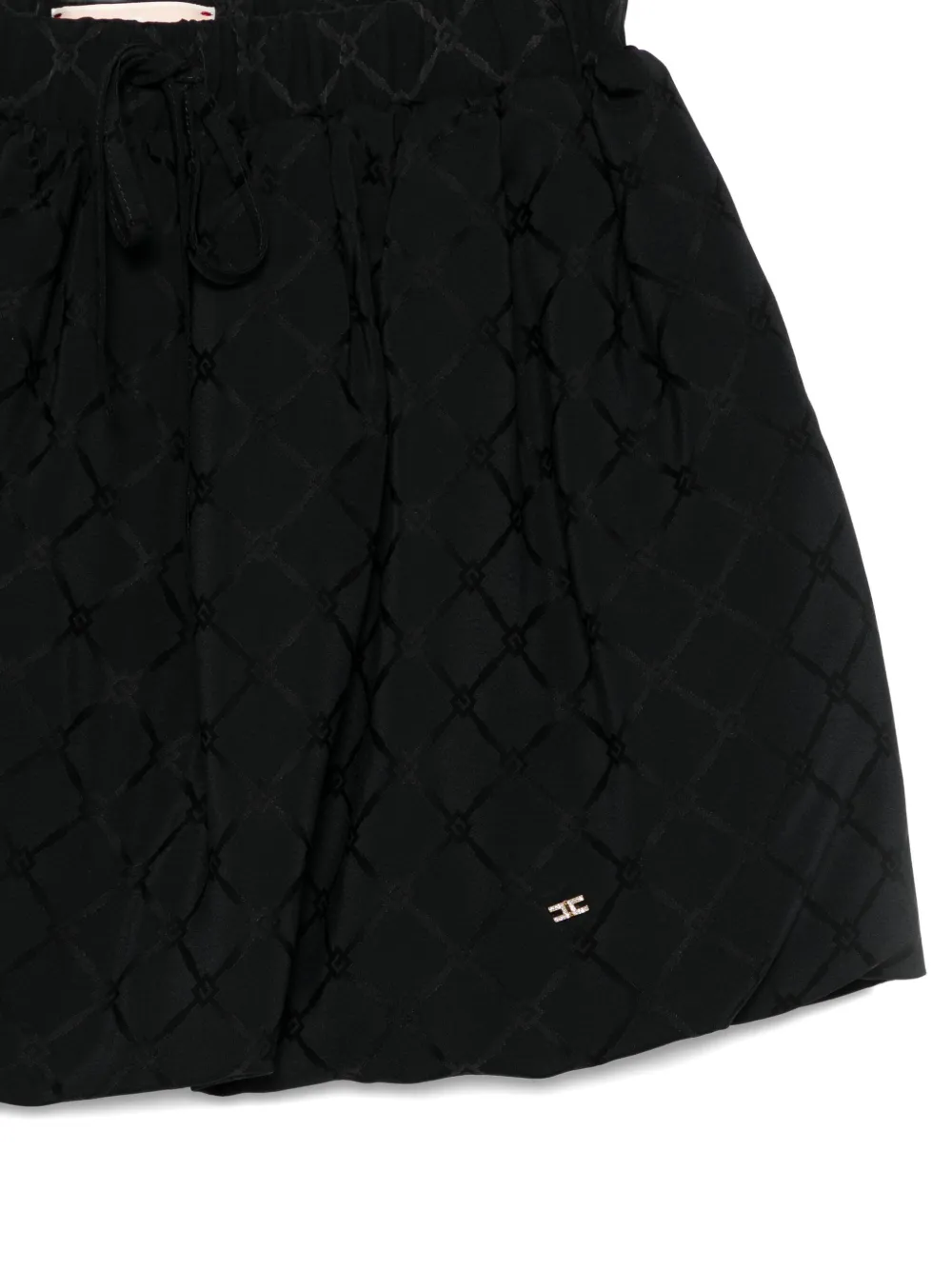 Elisabetta Franchi Kids Rok met jacquard-patroon Zwart