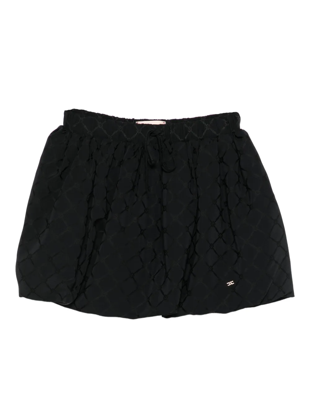 Elisabetta Franchi Kids jacquard-pattern skirt | Black | Image 1