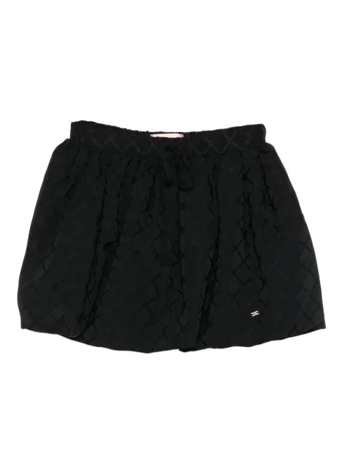 Elisabetta Franchi Kids jacquard-pattern skirt