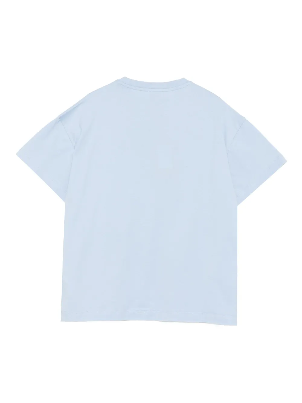 ETRO KIDS T-shirt met Pegaso-applicatie Blauw