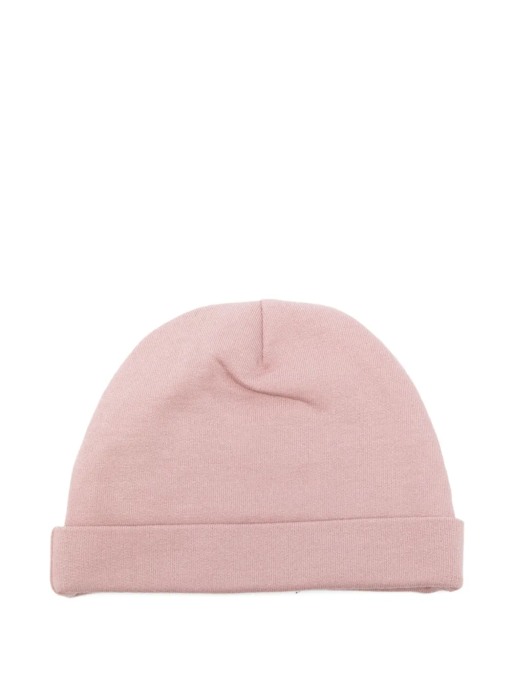 Elisabetta Franchi Kids logo-embroidered beanie - Roze