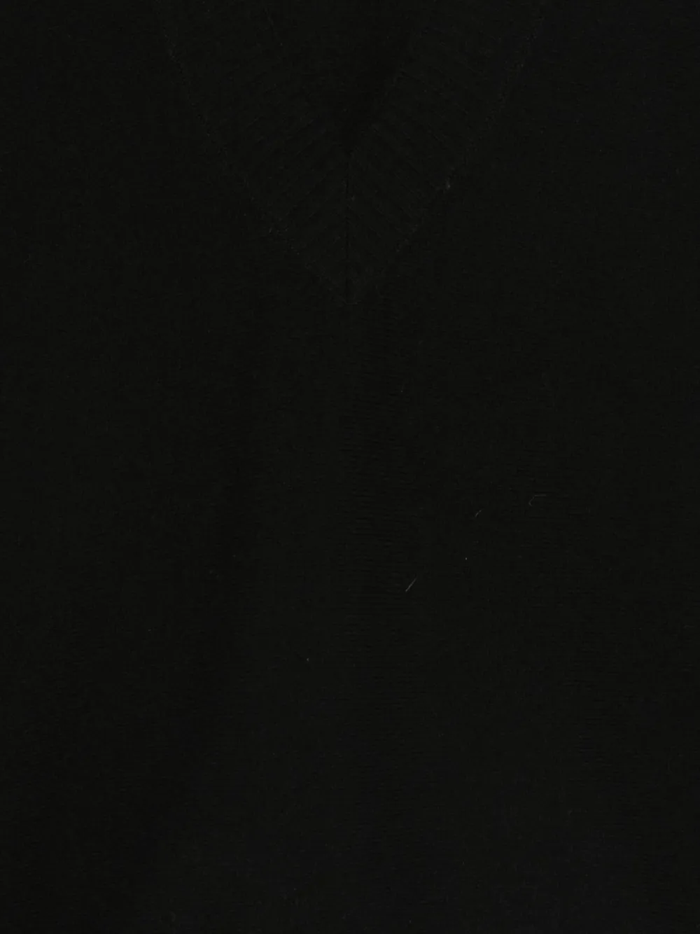 D.Exterior Trui met V-hals Zwart