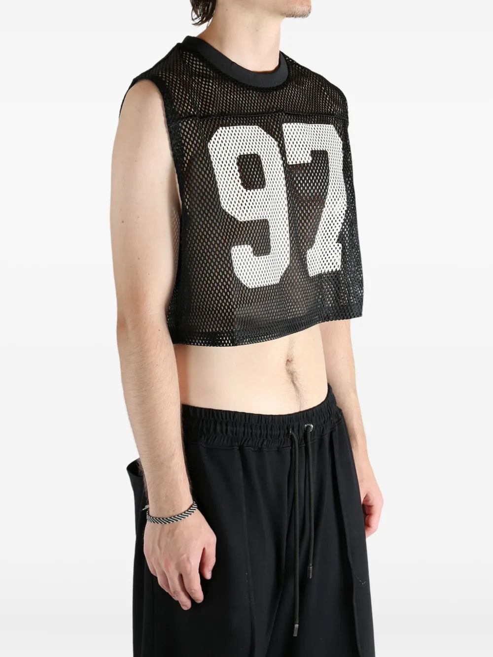 Puma X Rosé Number Vest In Black