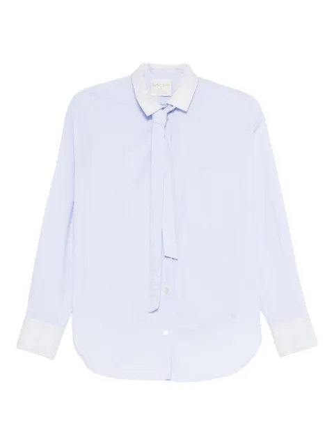Forte Forte tie-neck cotton shirt