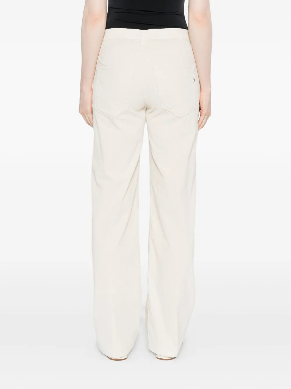 Dondup Straight-leg Jeans In White