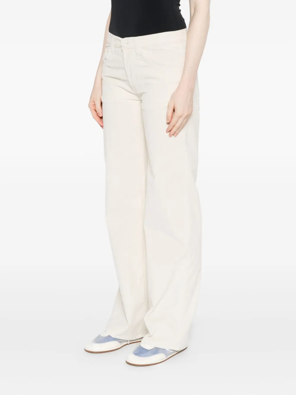 Dondup Straight-leg Jeans In White