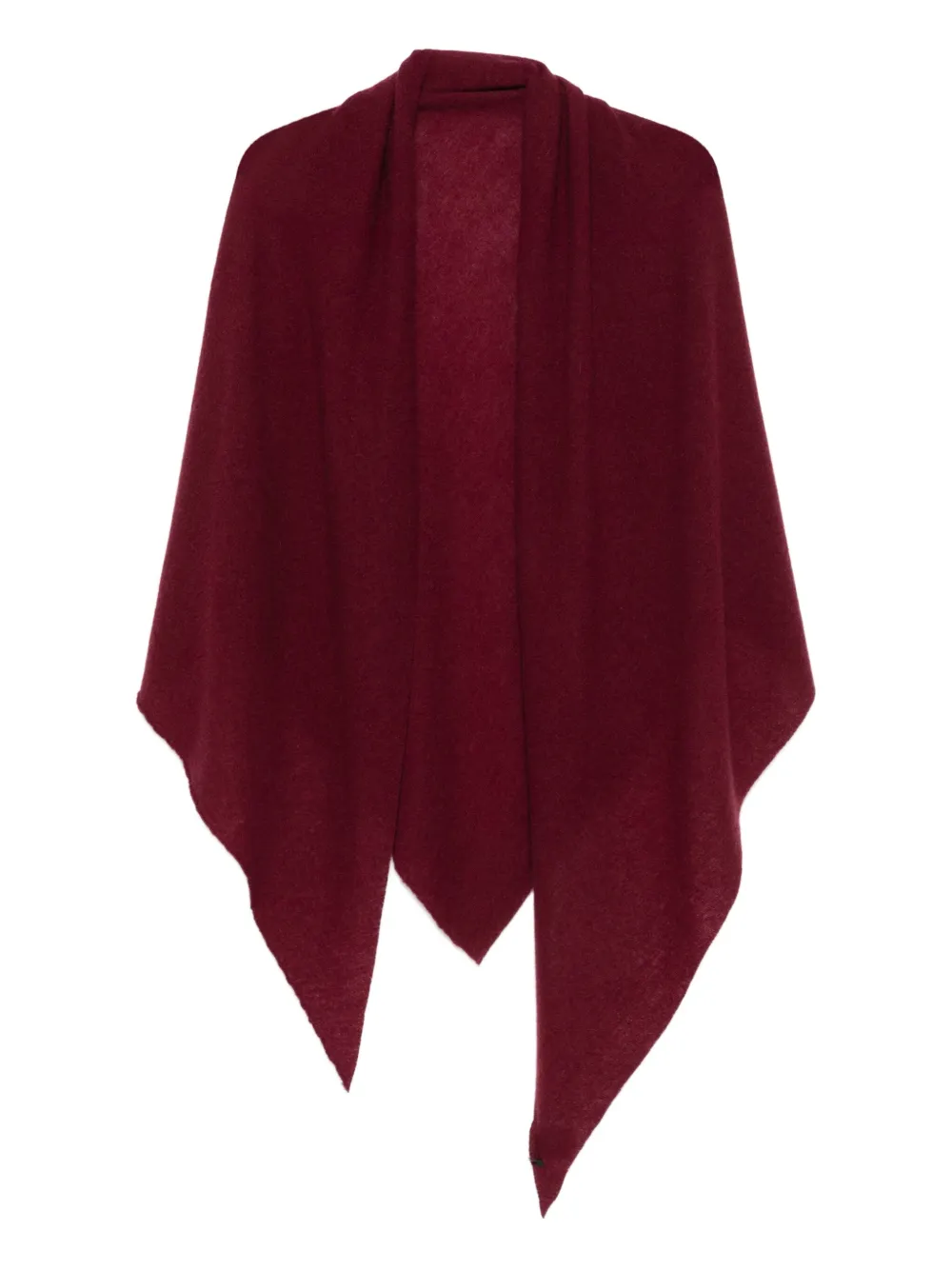 Faliero Sarti cashmere shawl scarf | Red | Image 1