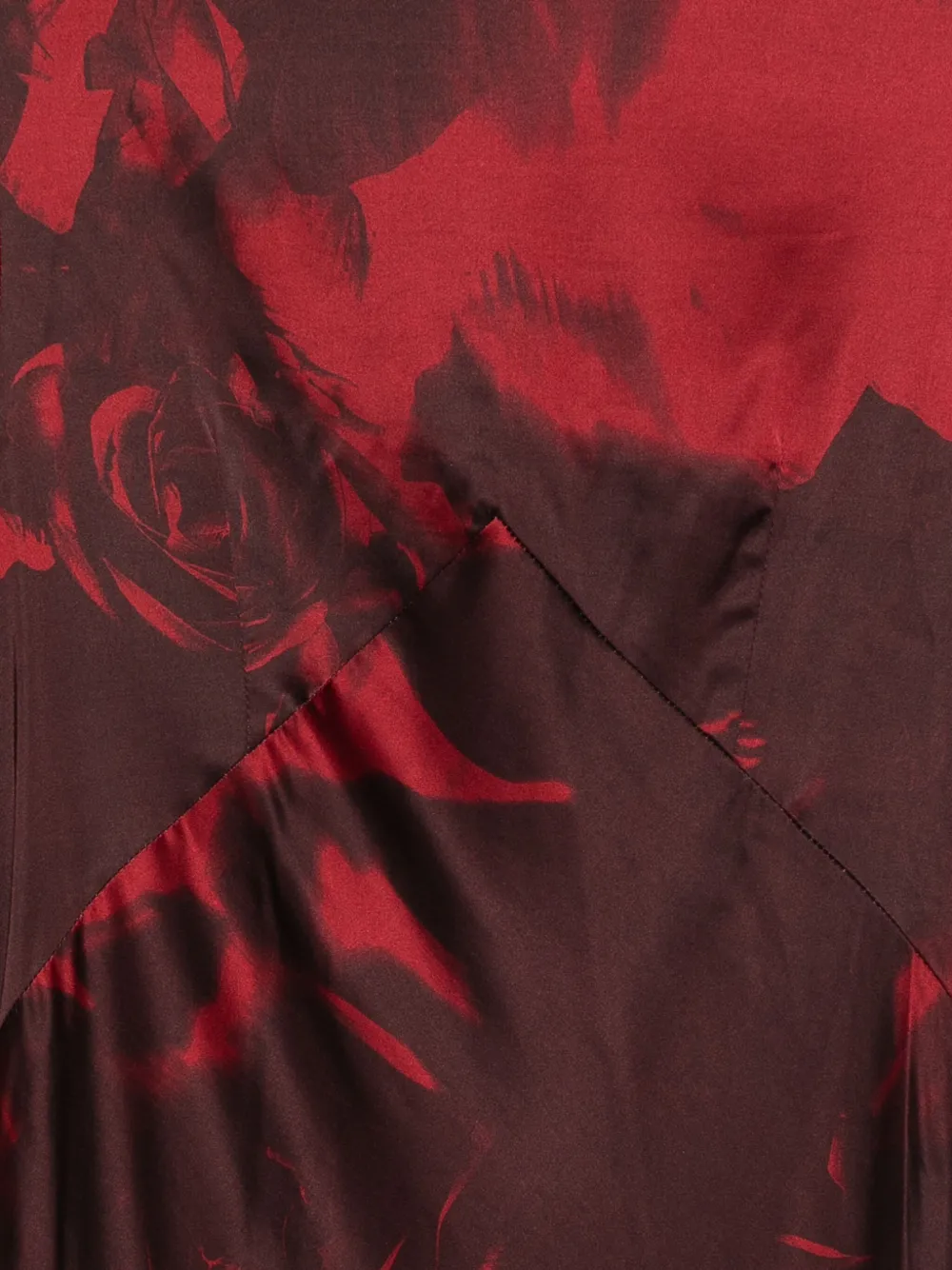 Gestuz Maxi-jurk met bloemenprint Rood