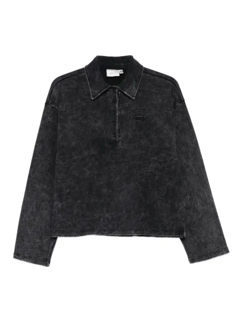 Gestuz GZneia washed-effect polo top
