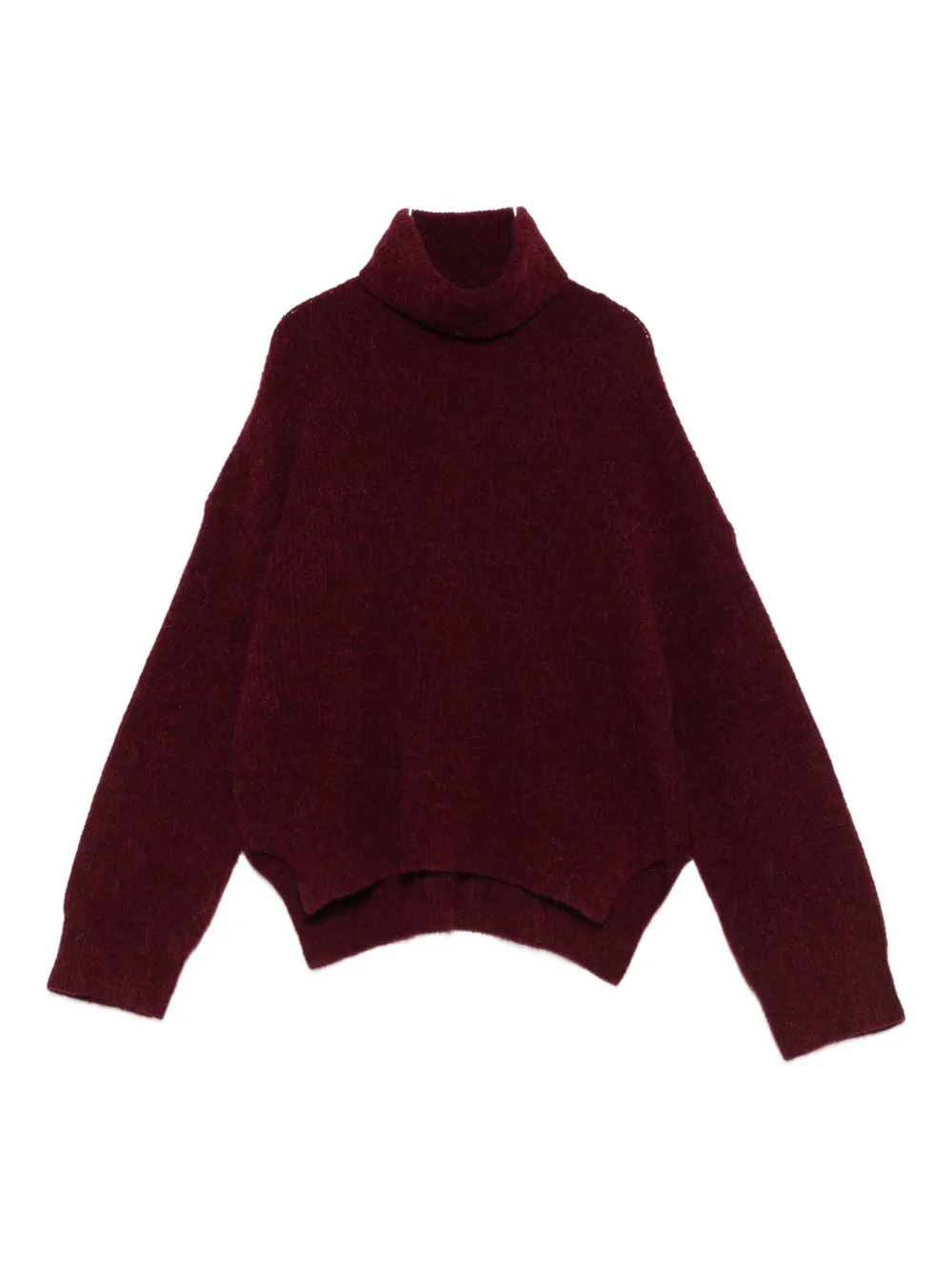 Gestuz Alphagz Turtleneck Pullover In Burgundy