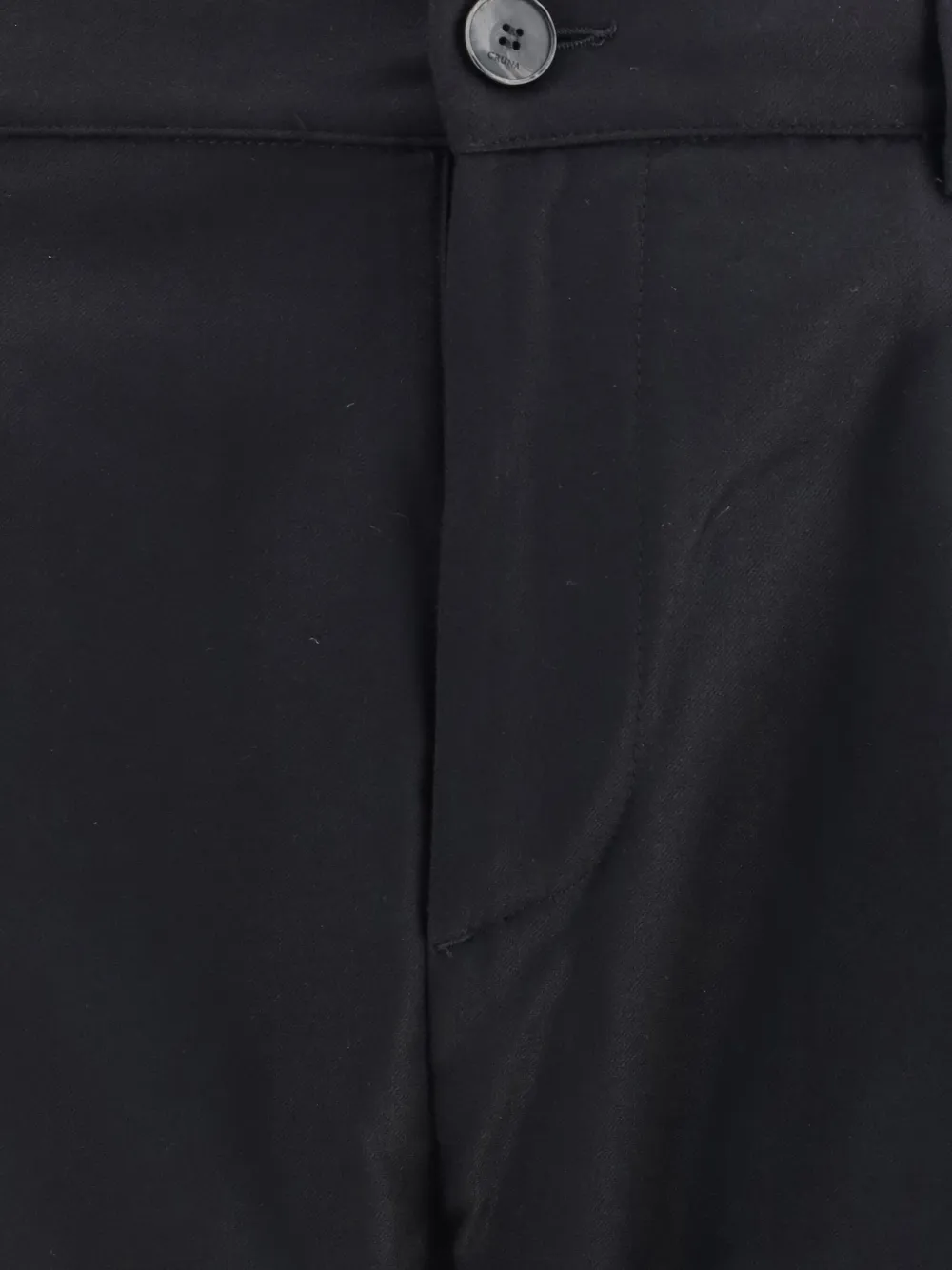 Cruna Virgin Wool Pants In Black