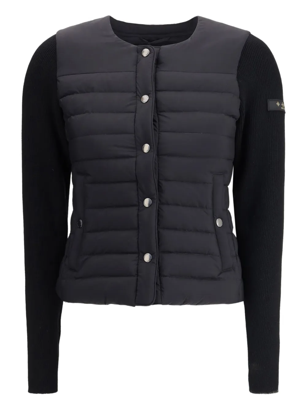 Tatras quilted ribbed-sleeves puffer jacket | Black | Image 1