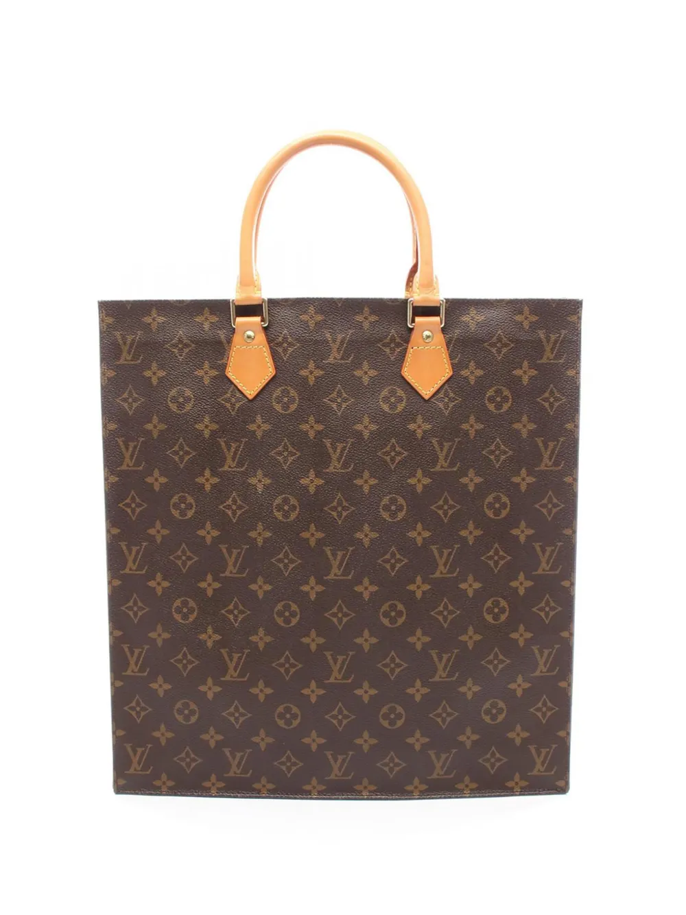 Louis Vuitton Pre-Owned 2001 モノグラム サックプラ トートバッグ - ブラウン Louis Vuitton Pre-Owned 2001 モノグラム サックプラ トートバッグ - ブラウン