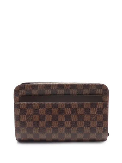 Louis Vuitton Pre-Owned 2011 Damier Ebene Saint Louis Pochette clutch bag