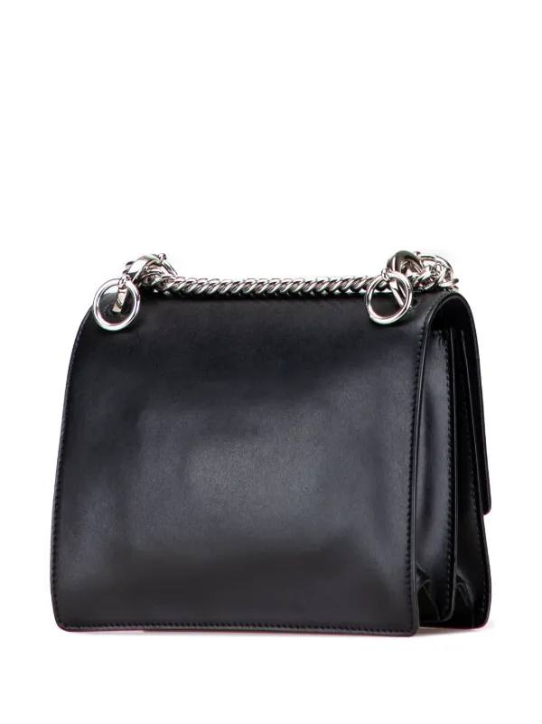 Fendi Pre-Owned 2010-2025 Mini Leather Monster Kan I Crossbody Bag