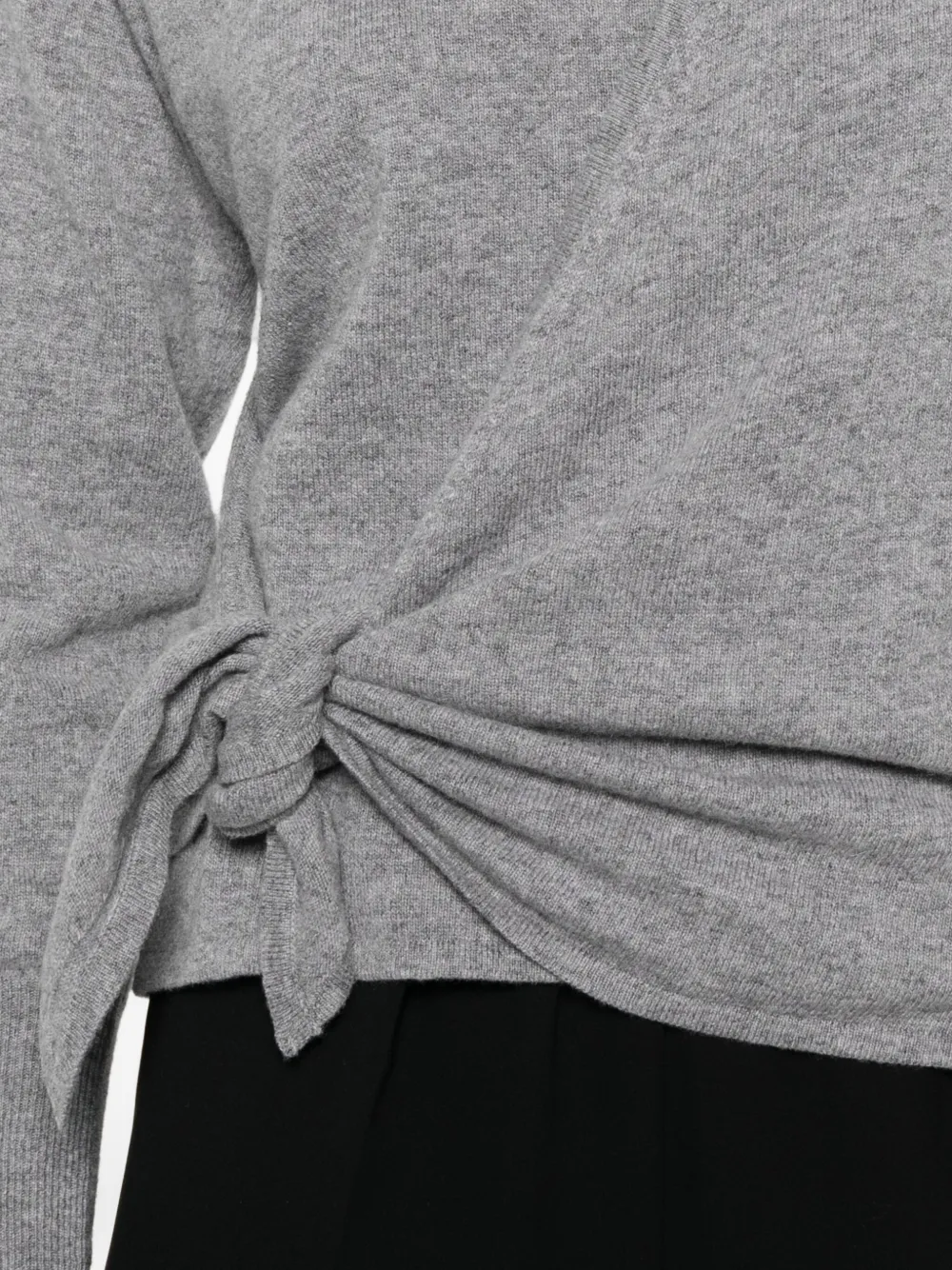 Federica Tosi Geknoopte trui Grijs