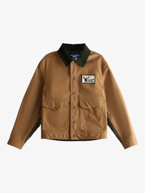 Junya Watanabe MAN Filson Deck patchwork panelled jacket