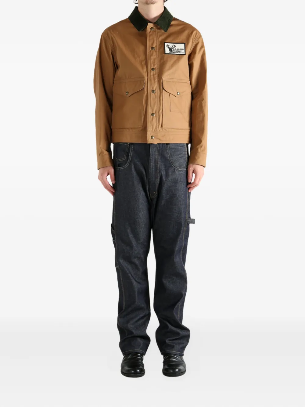 Junya Watanabe MAN Filson Deck patchwork panelled jacket | Shirt Jackets | Image 2
