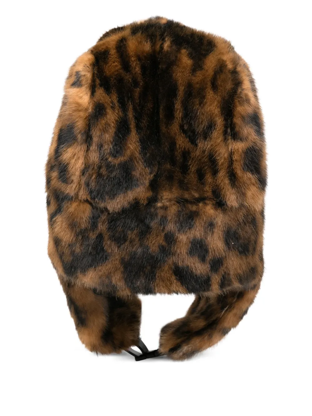 Bellerose Epka leopard-print trapper hat - Bruin