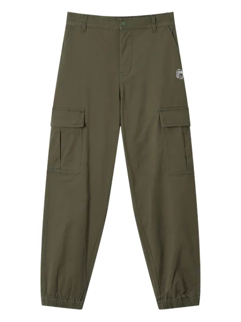FINGERCROXX cargo-pocket cuffed trousers