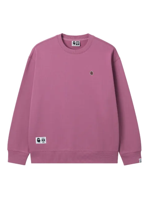 FINGERCROXX logo-detail cotton sweatshirt