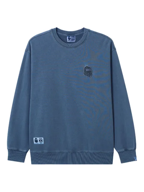 FINGERCROXX embroidered crew-neck sweatshirt