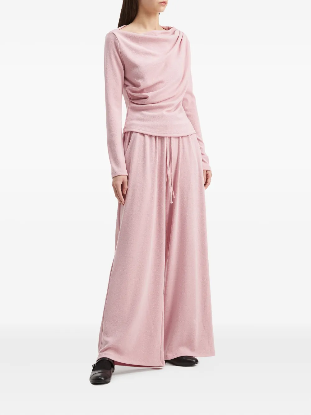 b+ab draped set | Wide-Leg Pants | Image 2