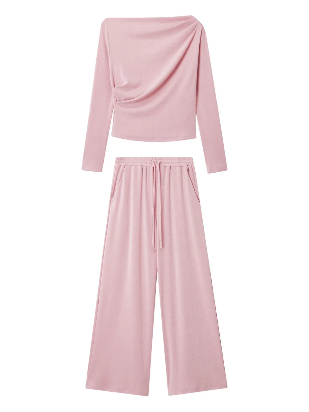 b+ab draped set | Pink | Image 1