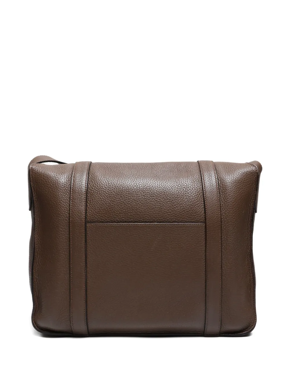 Pre-owned Hermes 2015 Steve Buzas 35 Shoulder Bag In Brown
