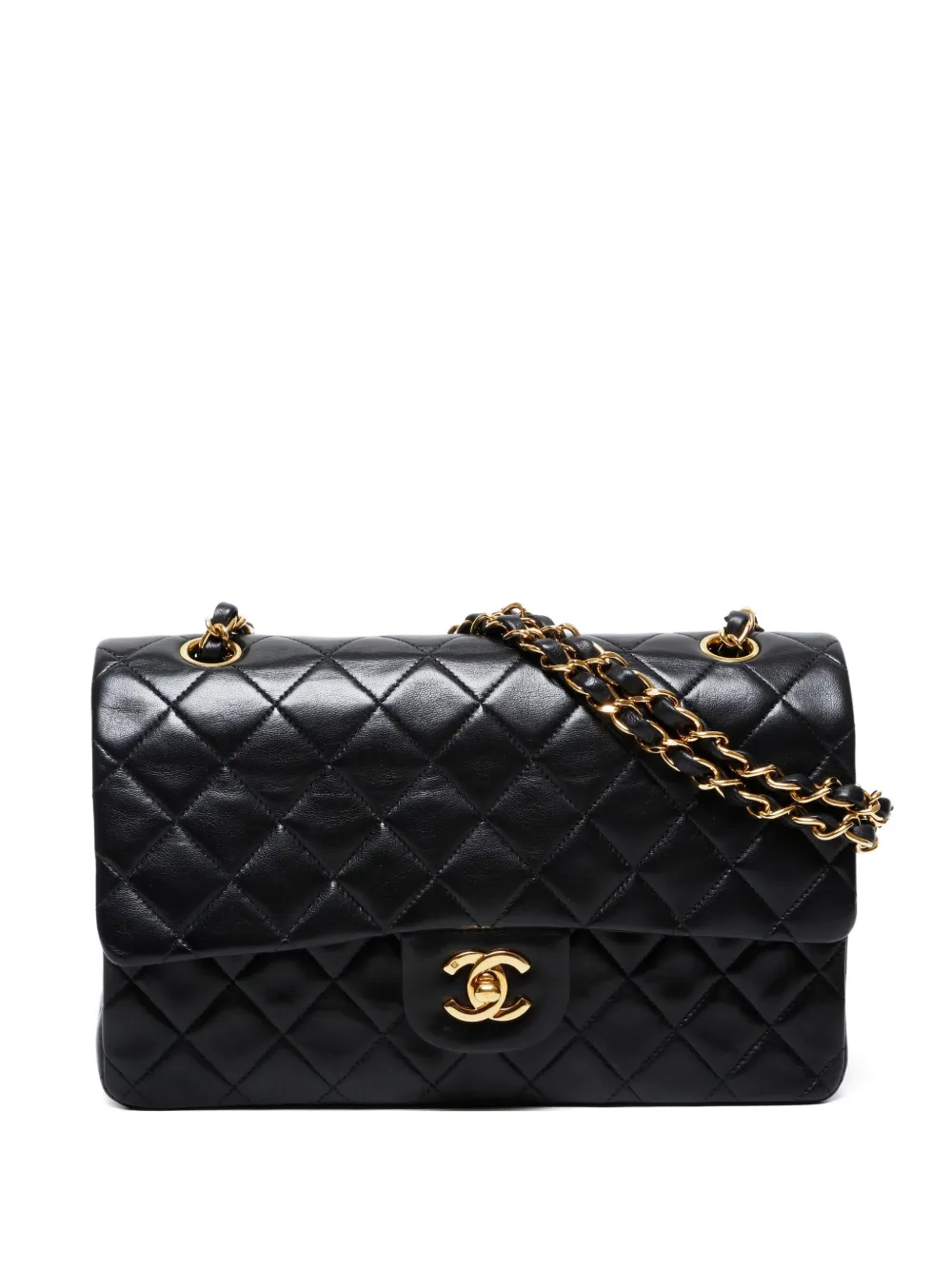 CHANEL Pre-Owned 1997-1999 medium Classic shoulder bag - ブラック CHANEL Pre-Owned 1997-1999 medium Classic shoulder bag - ブラック