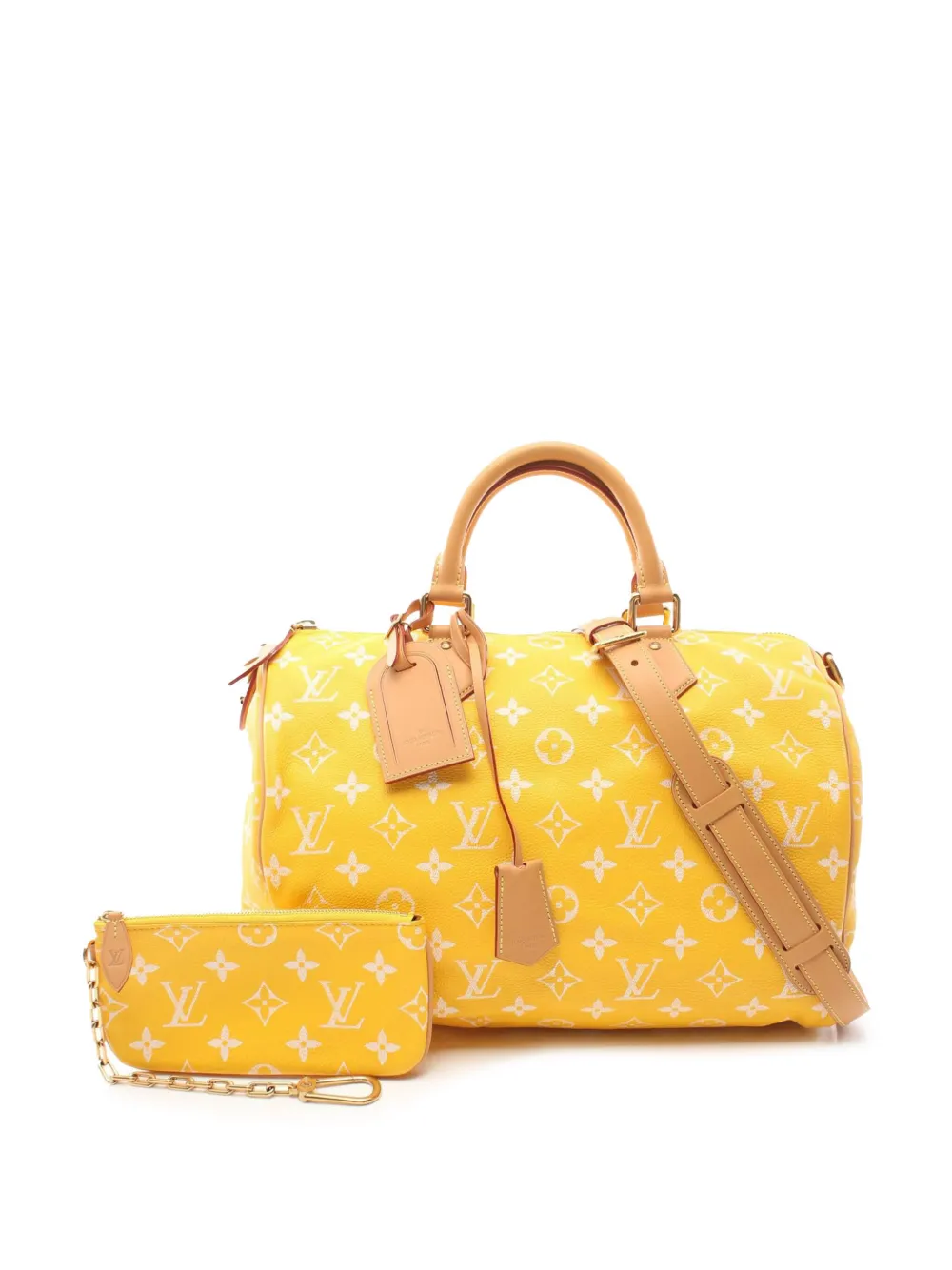 Louis Vuitton Pre-Owned 2021-2025 モノグラム スピーディ P9 バンドリエール 40 サッチェルバッグ - Louis Vuitton Pre-Owned 2021-2025 モノグラム スピーディ P9 バンドリエール 40 サッチェルバッグ -