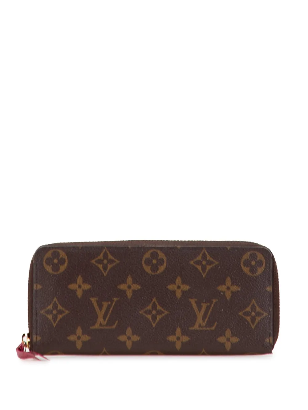Louis Vuitton Pre-Owned 2020 モノグラム クレマンス ウォレット 長財布 - ブラウン Louis Vuitton Pre-Owned 2020 モノグラム クレマンス ウォレット 長財布 - ブラウン