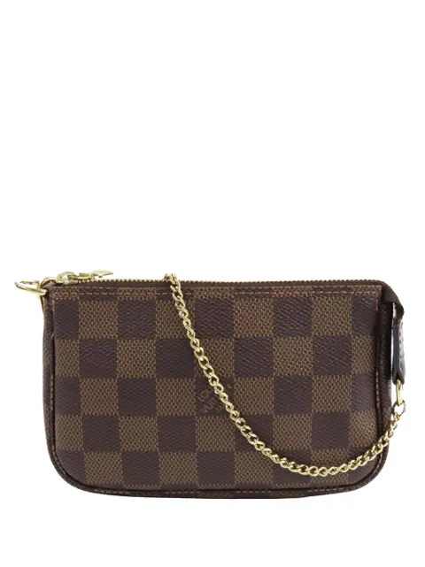 Louis Vuitton Pre-Owned 2011 Damier Ebene Mini Pochette Accessoires handbag