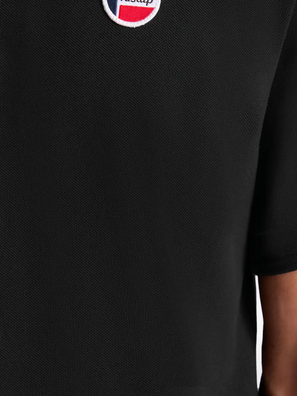 Fusalp Pique-cotton Polo Shirt In Blue