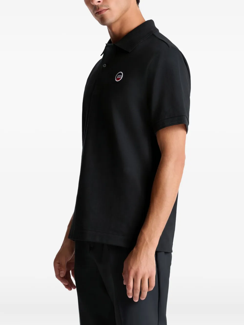 Fusalp Pique-cotton Polo Shirt In Blue