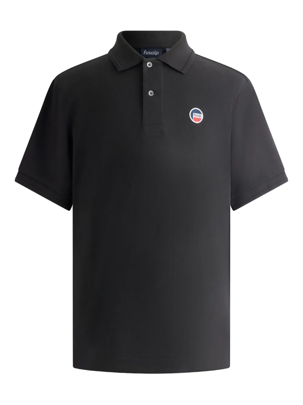 Fusalp pique-cotton polo shirt | Black | Image 1