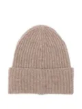Roberto Collina ribbed beanie - Neutrals