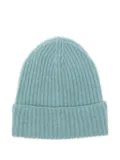 Roberto Collina ribbed beanie - Blue