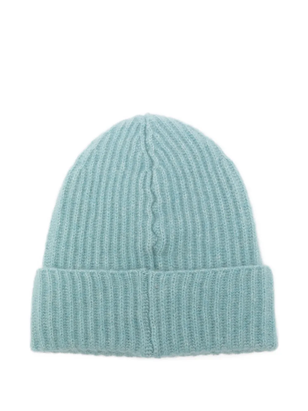 Roberto Collina ribbed beanie - Blauw