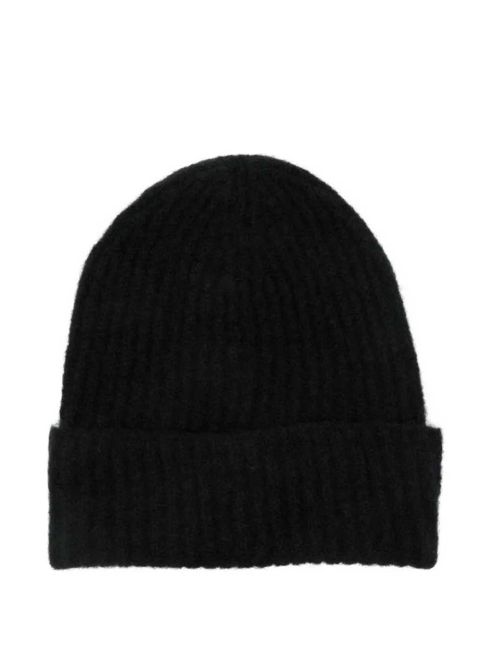 Roberto Collina ribbed beanie | Black | Image 1