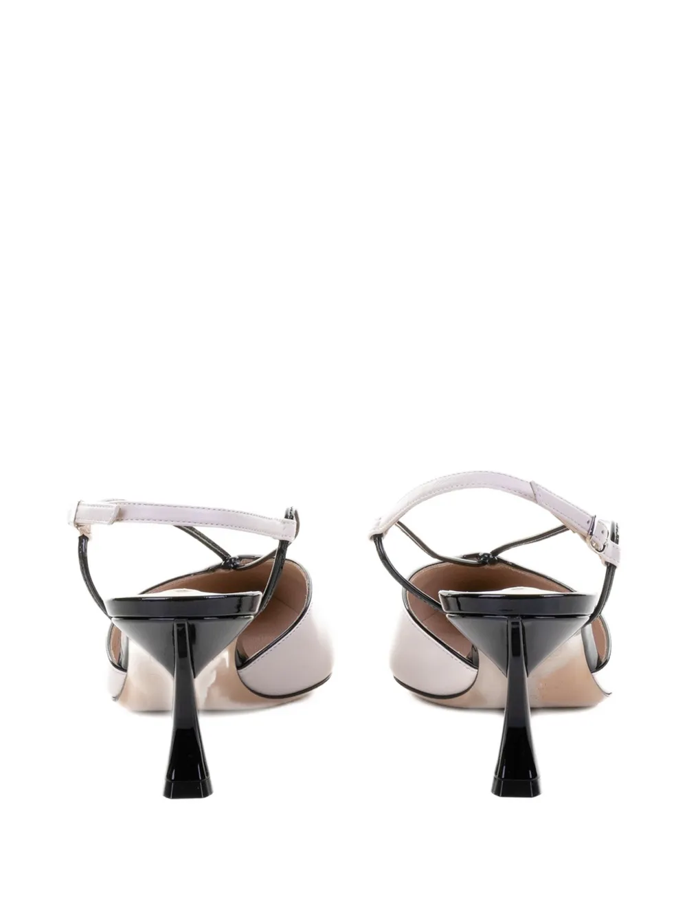 Casadei slingback leather pumps White
